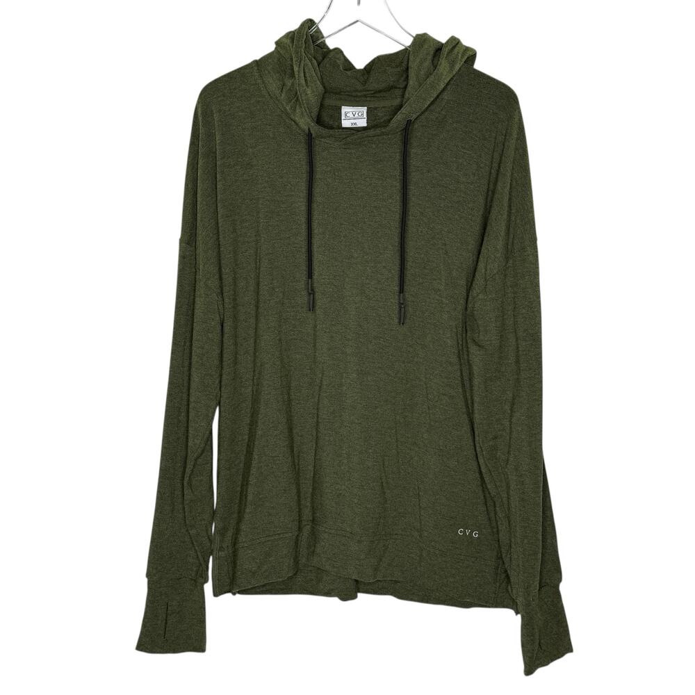 CVG Constantly Varied Gear Ideal Hoodie Sweatshirt Olive XXL Athleisure Gym